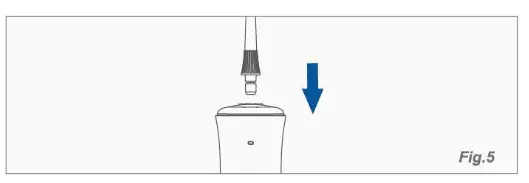 COSLUS F5029A Water Dental Flosser Teeth Pick - Tank 2