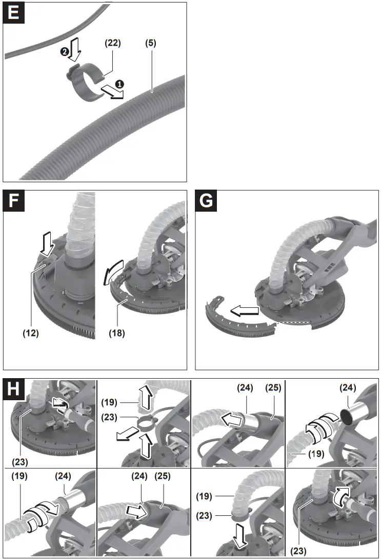 BOSCH GTR 550 Professional Drywall Sander - fig3