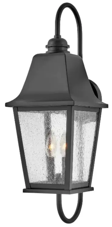HINKLEY 10014 Kingston 2-lt 26 Inch Tall LED Outdoor Wall Mount Lantern