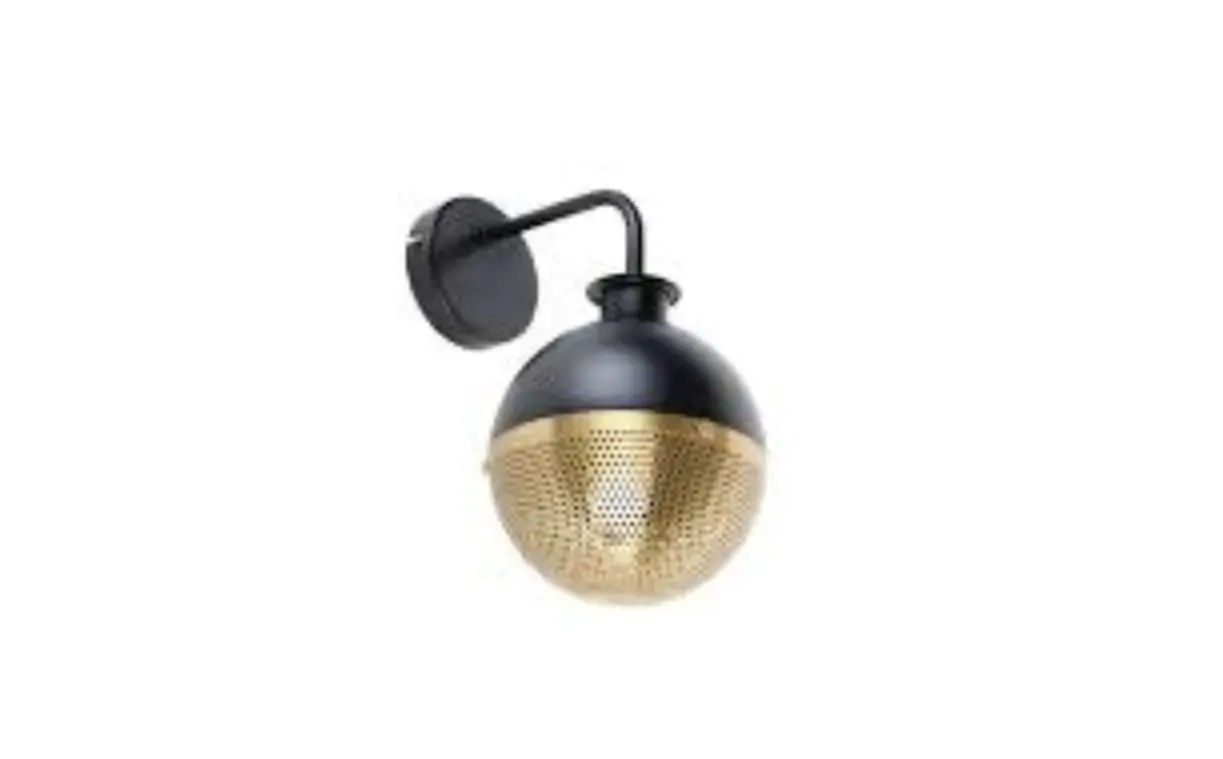 Qazqa 105387 Haicha Sl Black Brass Industrial Wall Lamp Instruction Manual