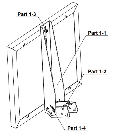 SOLARLAND-SLB-0112-Universal-Flat-Mount-Bracket-kit-FIG-2