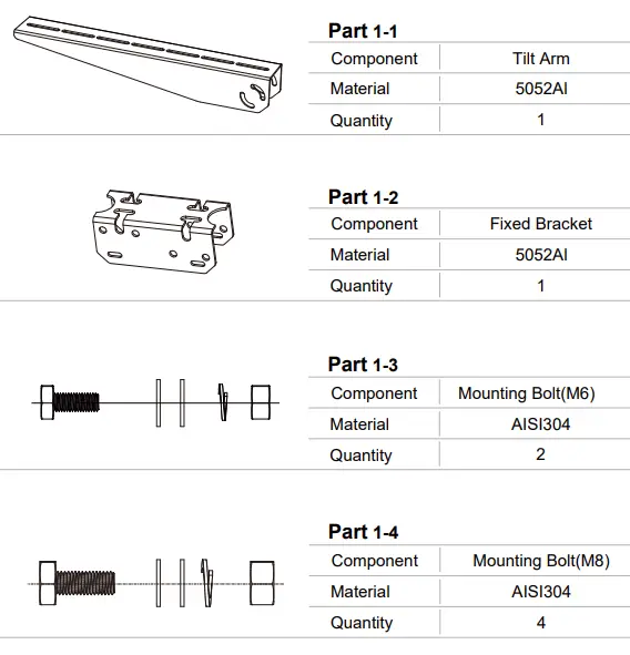 SOLARLAND-SLB-0112-Universal-Flat-Mount-Bracket-kit-FIG-3