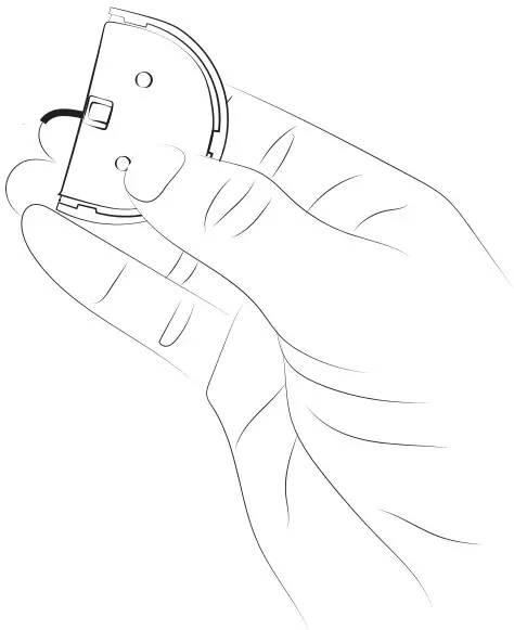 TUO Contact Sensor with Matter - Backplate mounting