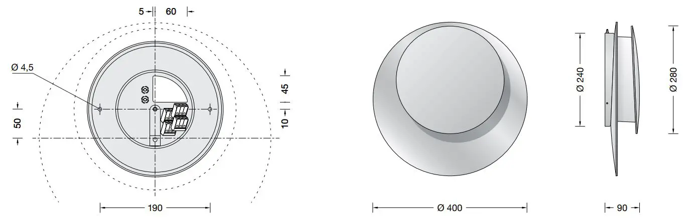 BEGA-50-909-4-Wall-Luminaires-fig-1