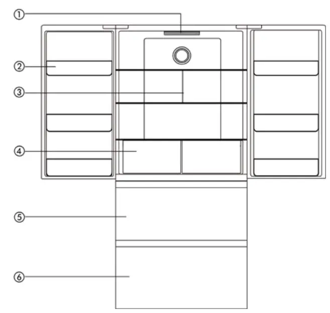 Avanti-FFFDS175L3S-Refrigerator-Freezer-fig 1