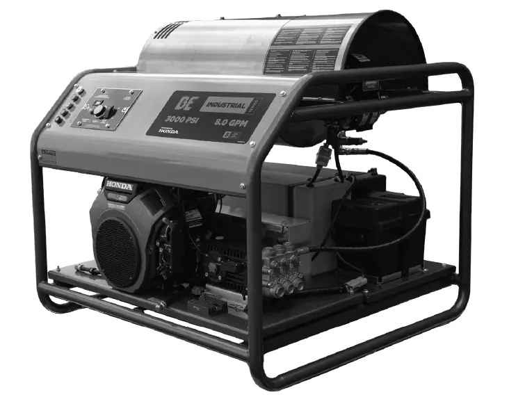 BE POWER EQUIPMENT HW3524HG12V Hot Water Pressure Washer-product