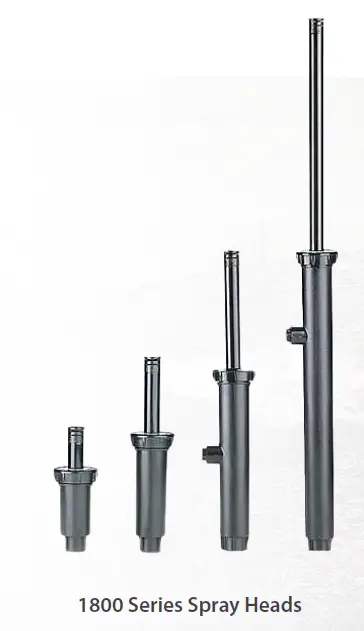 TECC-W 1800 Series Spray Heads 2