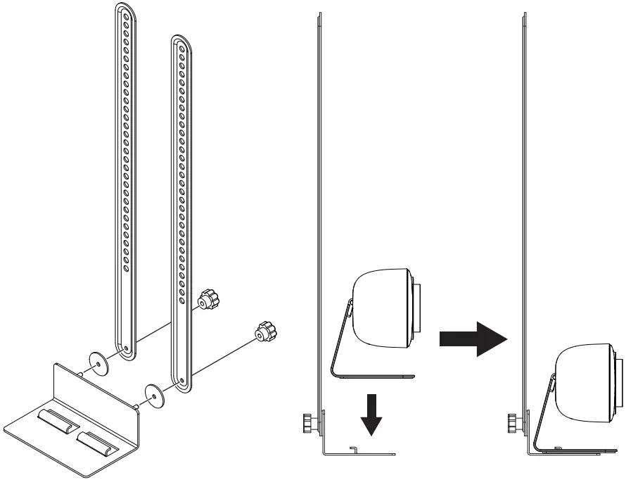 Rocware ROC BR05 TV Mount - Assemble