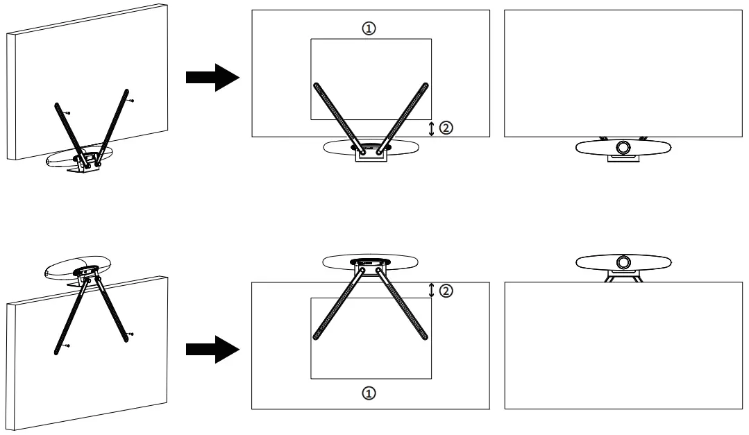 Rocware ROC BR05 TV Mount - Installation