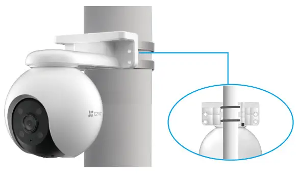 EZVIZ H8c Pan and Tilt Wi-Fi Camera - Camera2