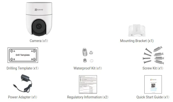 EZVIZ H8c Pan and Tilt Wi-Fi Camera - Overview