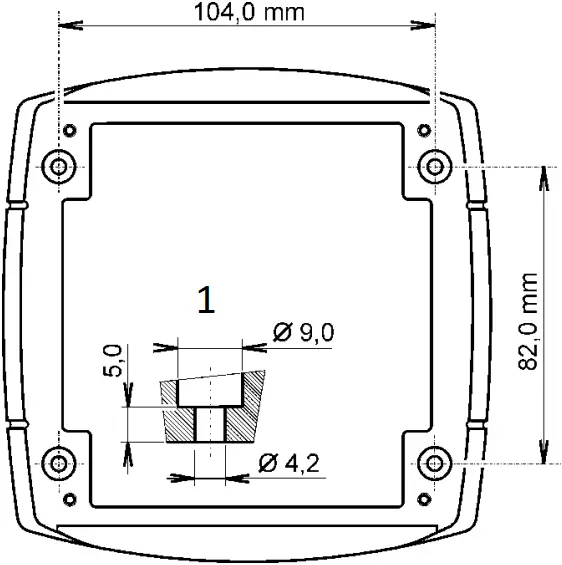 COMET SYSTEM H3020 - Regulator mounting and connection