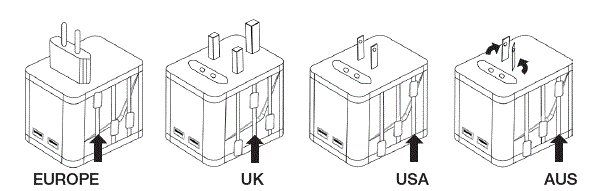 Verbatim UTA-01 Universal Travel Adapter fig-6