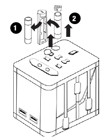 Verbatim UTA-01 Universal Travel Adapter fig-7