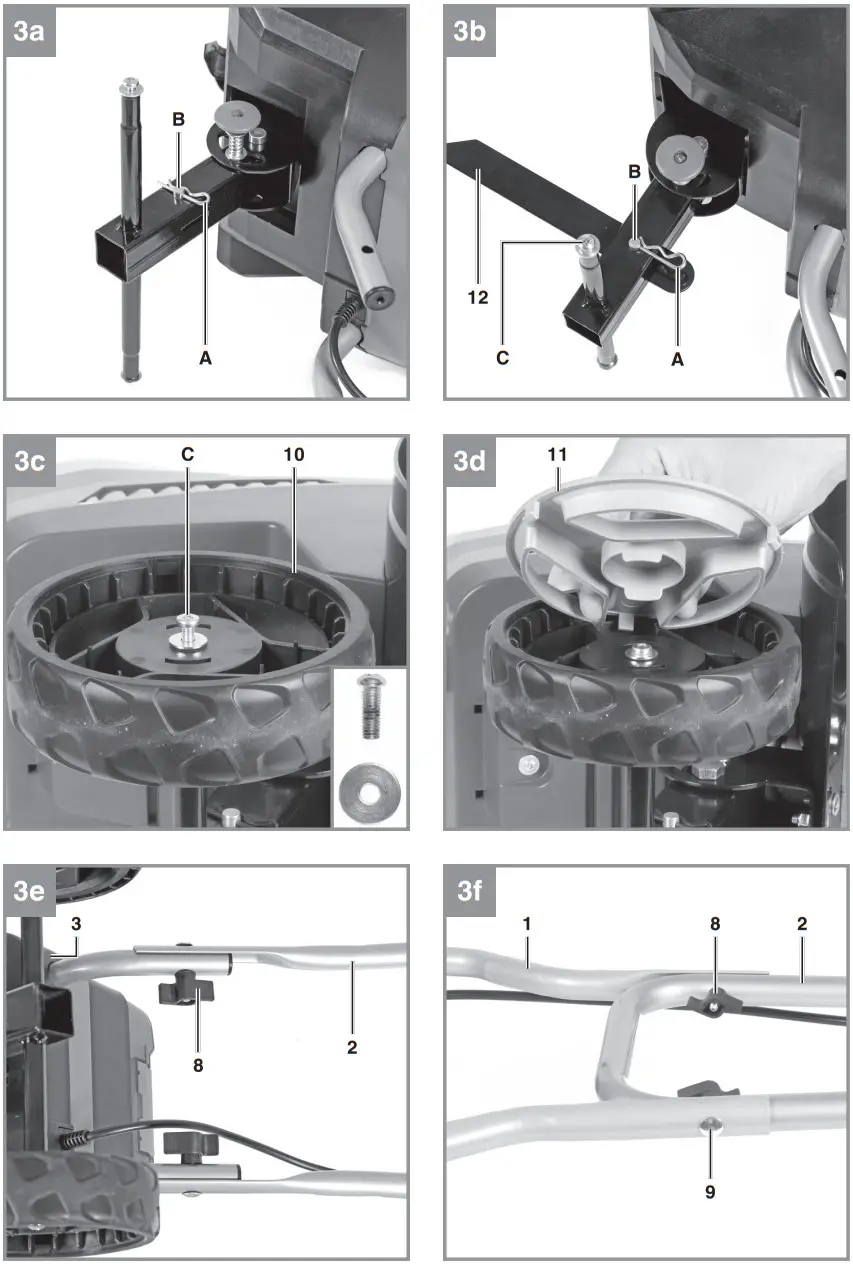 Einhell GE CR 30 Li Cordless Tiller - fig