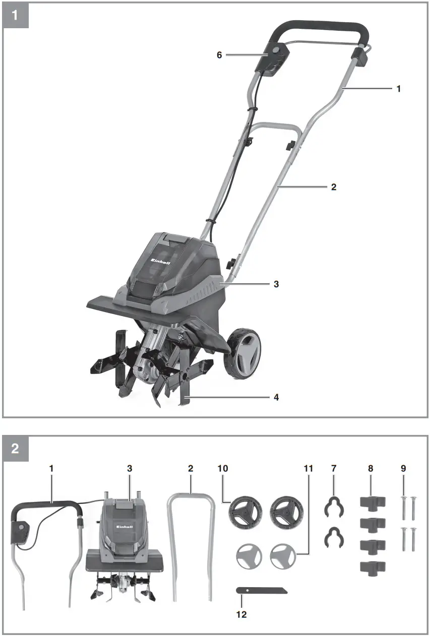 Einhell GE CR 30 Li Cordless Tiller