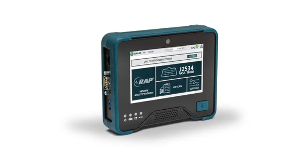 Opus Ivs J2534 Pass-thru Remote Services Platform User Guide