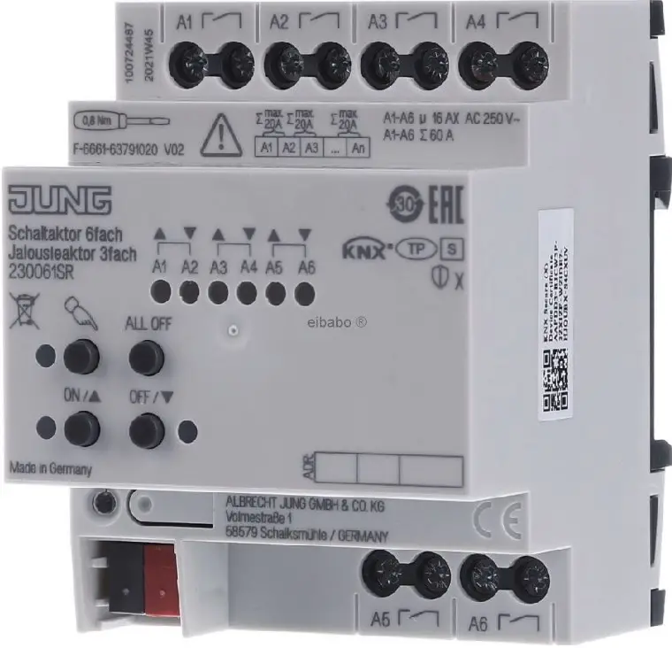 JUNG 230061SR Switch Actuator