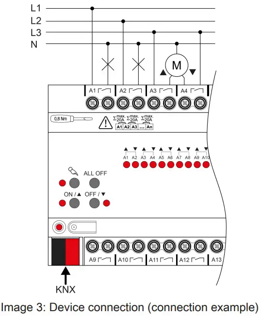 Connecting the device