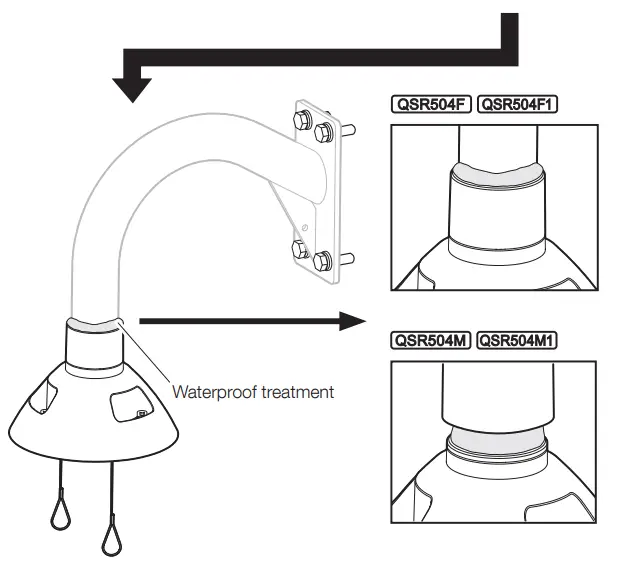 i-PRO WV-QSR504 Mount Bracket - fig 7