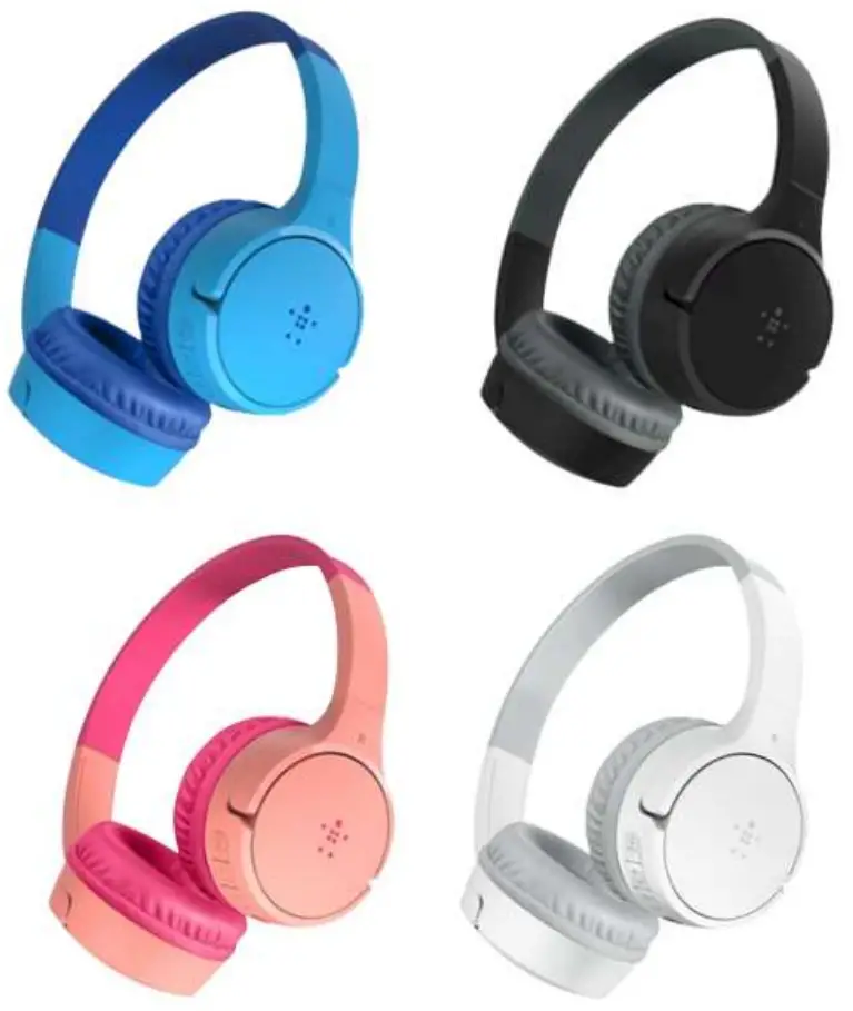 Soundform Mini Wireless On-Ear Headphones for Kids