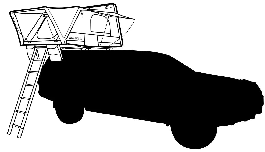 KC077-038 Tuatara HSC Rooftent