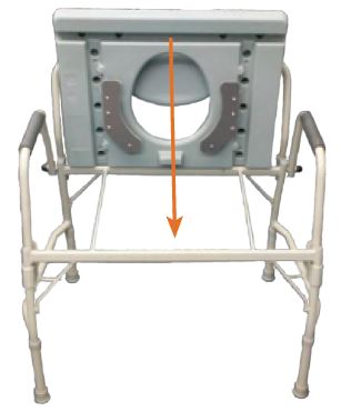 RHYTHM HEALTHCARE-B3650-Deluxe-Bariatric-Drop-Arm-Commode-2
