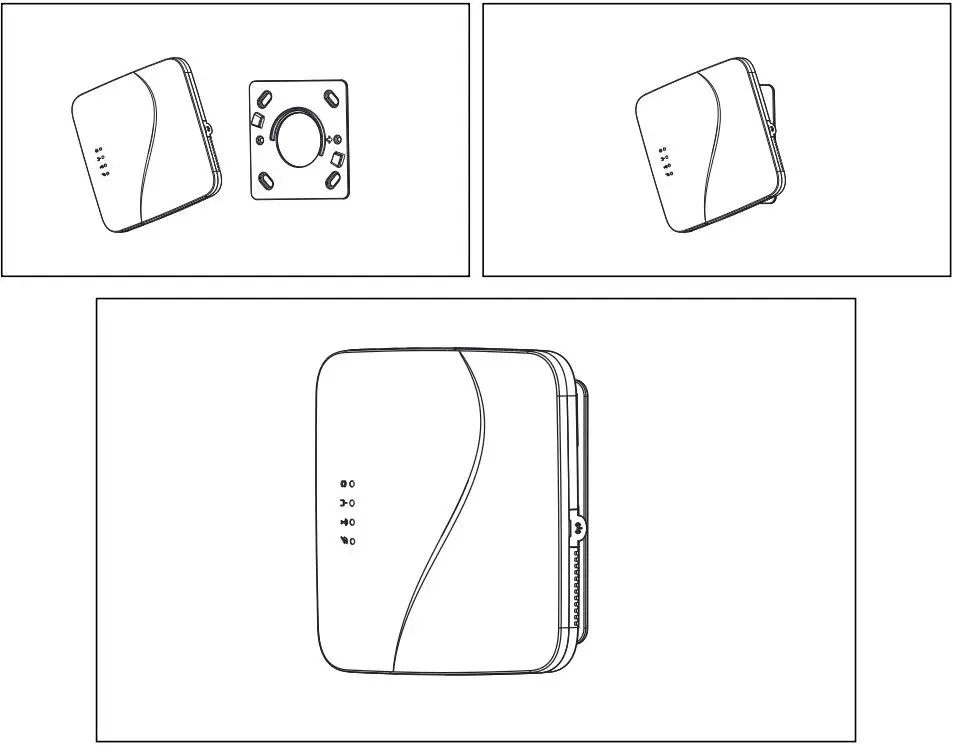 MAGNUM FIRST Mx-EBOX BACnet IP Gateway Instruction Manual - Attach device to backplate