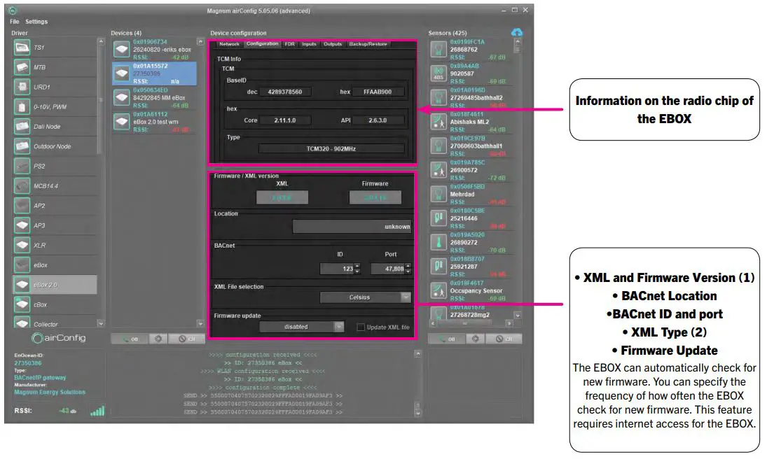 MAGNUM FIRST Mx-EBOX BACnet IP Gateway Instruction Manual - Configuration Process
