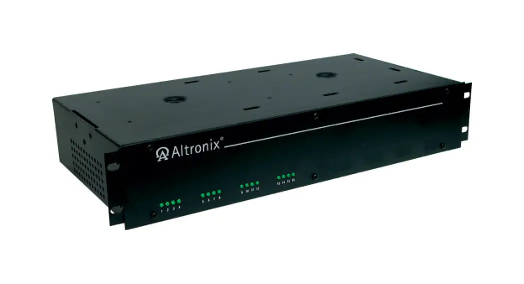 Altronix R615dc220 Series Cctv Rack Mount Dc Power Supplies Installation Guide Altronix R615dc220 Series Cctv Rack Mount Dc Power Supplies Installation Guide