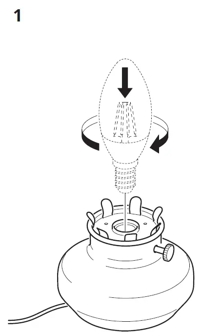 IKEA TÄRNABY Taernaby Table Lamp 2