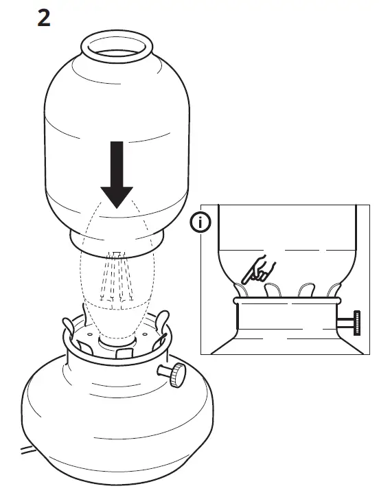 IKEA TÄRNABY Taernaby Table Lamp 3