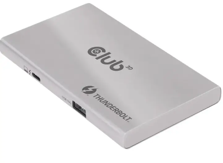 Club-3D-CSV-1580-Thunderbolt-4-Portable-5 In 1-Hub-with-Smart-Power-PRODUCT