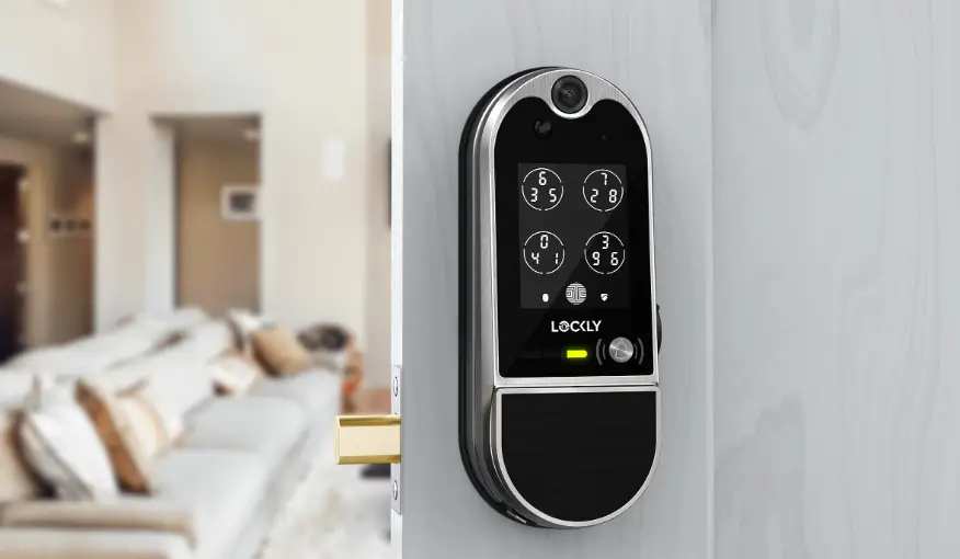 Lockly Pgd798nvsn Vision Elite Smart Lock Deadbolt With App Key Touchscreen User Guide