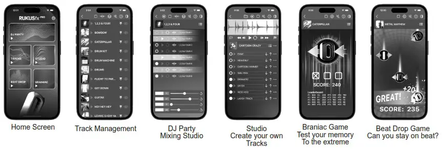 RUKUSfx PRO Studio App - overview 1