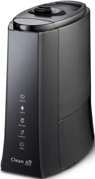 Clean Air Optima CA-603 Ultrasonic Humidifier with Ionizer and Aromatherapy