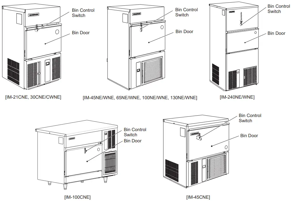 HOSHIZAKI IM240NE Self Contained Cuber Machine - UNPACKING