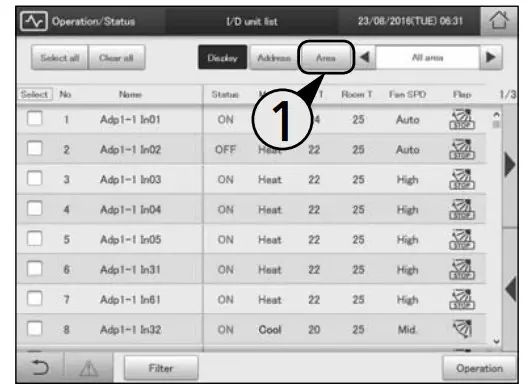 Panasonic CZ-256ESMC3 Touch Screen Controller - Area