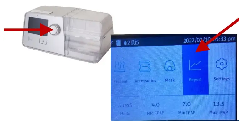 REACTHEALTH Luna G3 PAP Device - scroll