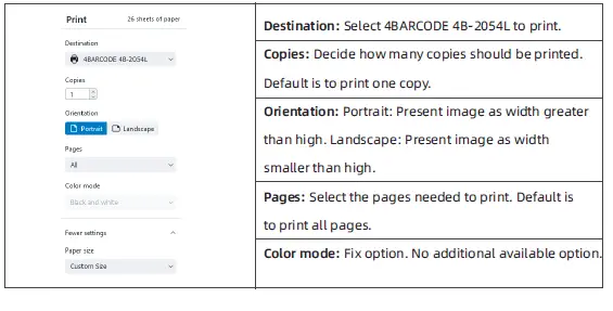 vretti 4BARCODE 4B-2054M Thermal Barcode Printer-fig-14