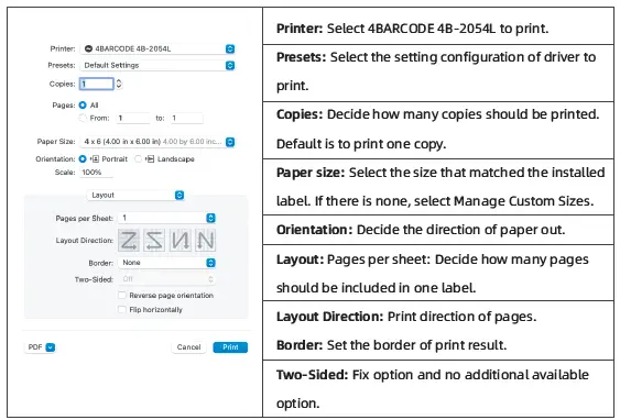 vretti 4BARCODE 4B-2054M Thermal Barcode Printer-fig-16