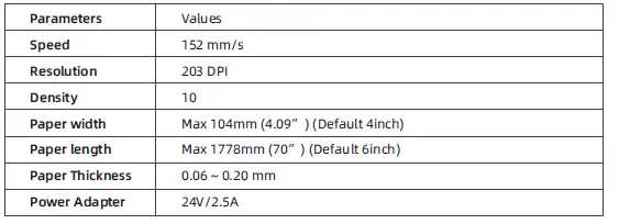 vretti 4BARCODE 4B-2054M Thermal Barcode Printer-fig-21