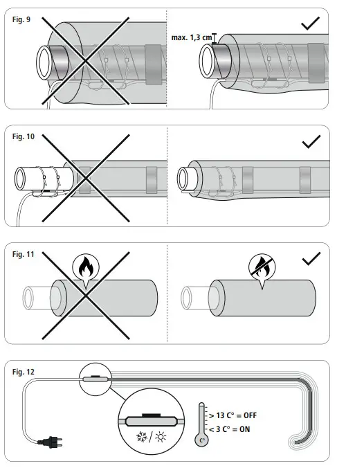 KERBL 223582 Heating Cable 230V 1m,16W - fig 3