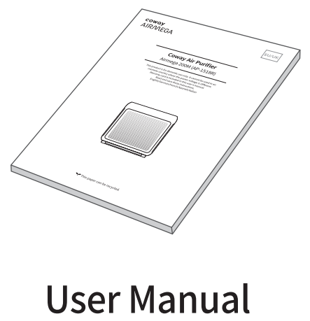 coway AP-1518R Airmega 200M Air Purifier - Accessories