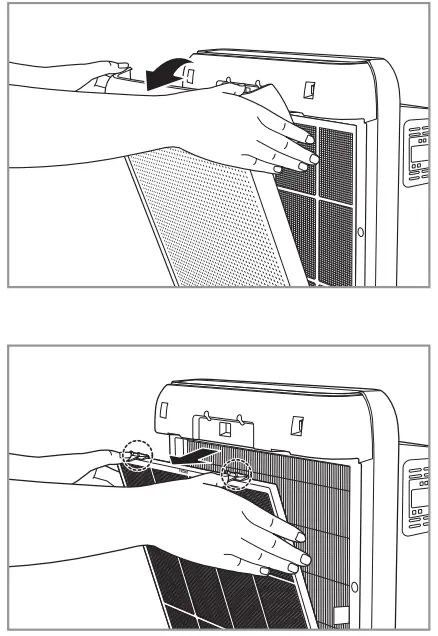 coway AP-1518R Airmega 200M Air Purifier - pre-filter