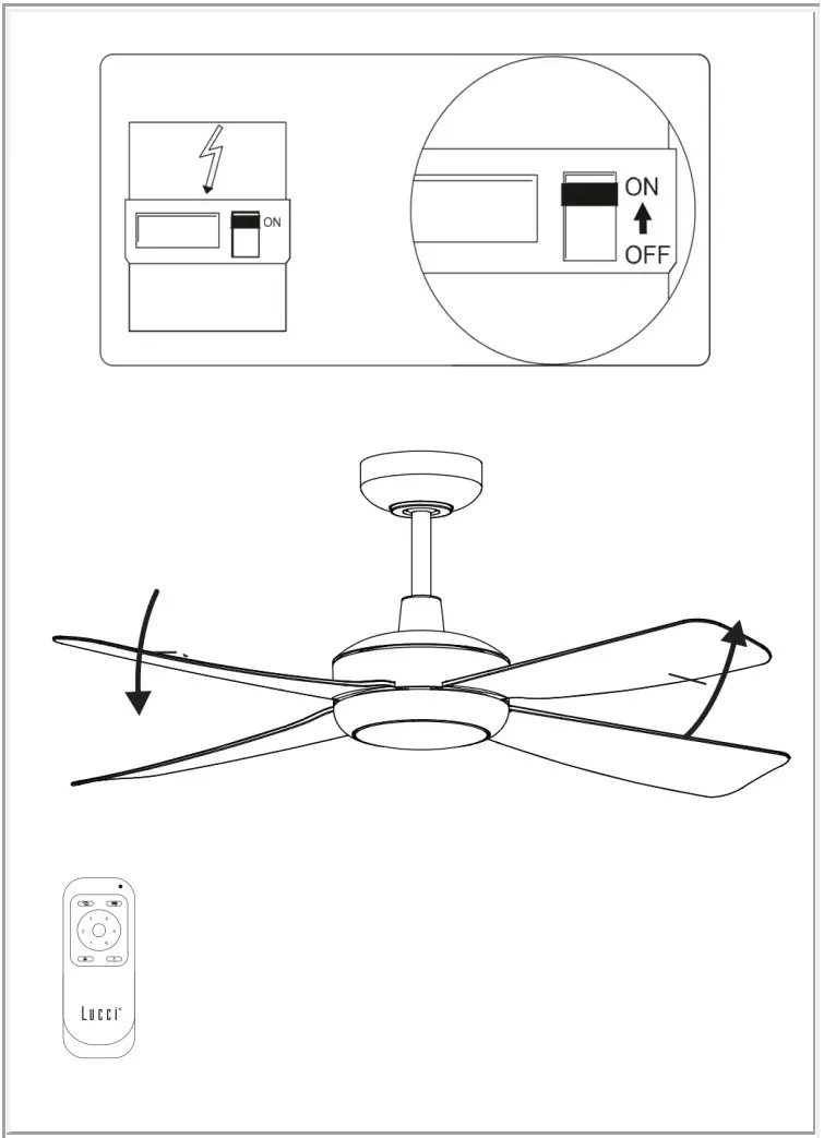 LUCCI Airfusion Slipstream Dc Ceiling Fan - fig 10
