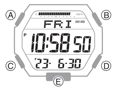 CASIO QW 3557 G-Shock Mens Watch -