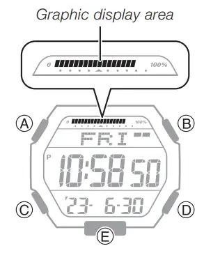 CASIO QW 3557 G-Shock Mens Watch - fig2