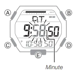 CASIO QW 3557 G-Shock Mens Watch - fig34