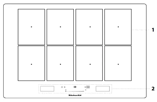 KitchenAid 32 Inch Stainless Steel Frame Induction Cooktop - Product description